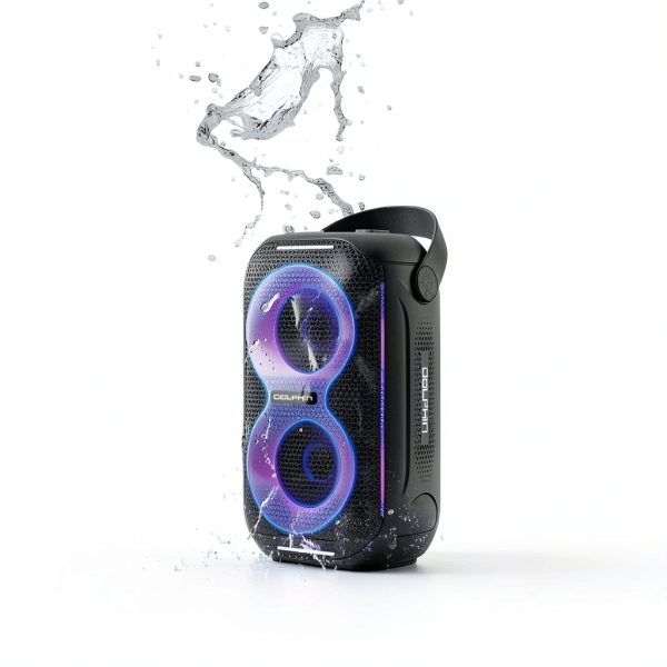 Dolphin Audio S20 Waterproof Party Speaker Bluetooth Lights-8