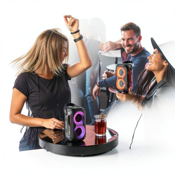 Dolphin Audio S20 Waterproof Party Speaker Bluetooth Lights-5