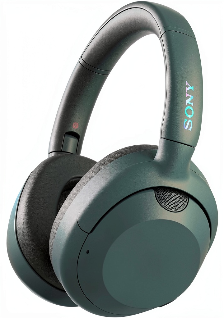 Sony ULT WEAR headphones in use with noise cancellation active