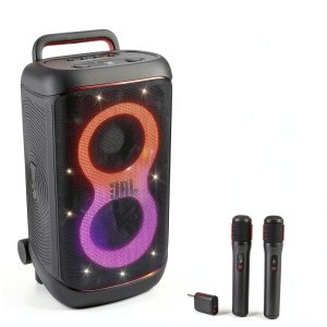 JBL PartyBox 520 Portable Speaker Karaoke Bundle AI Sound-0