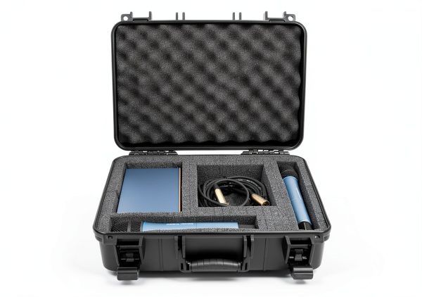 CASEMATIX Premium Hard Shell Microphone Case – Rugged Foam Insert-1