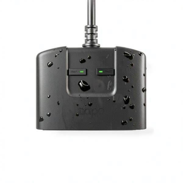 TP-Link Tapo Smart Wi‑Fi Outdoor Plug 2 Independent Outlets IP65-4
