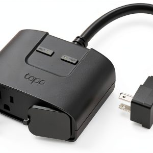 TP-Link Tapo Smart Wi‑Fi Outdoor Plug 2 Independent Outlets IP65-0
