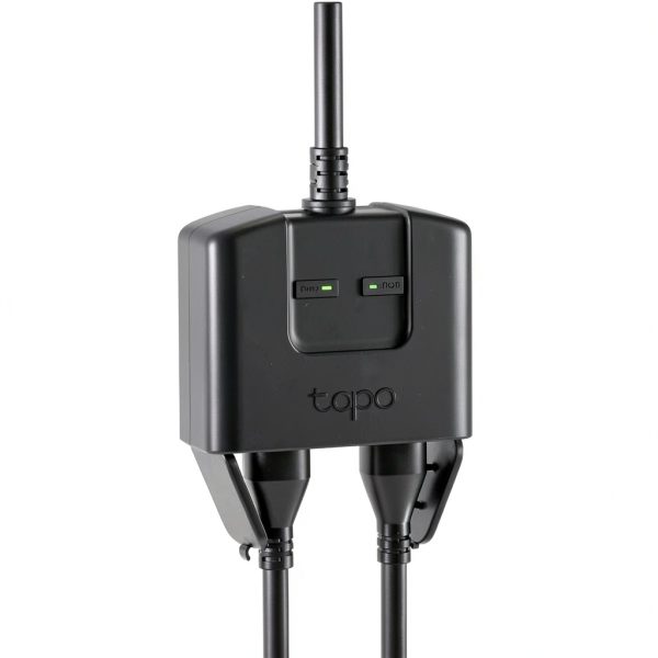 TP-Link Tapo Smart Wi‑Fi Outdoor Plug 2 Independent Outlets IP65-17