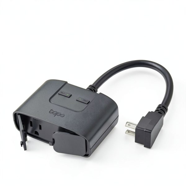 TP-Link Tapo Smart Wi‑Fi Outdoor Plug 2 Independent Outlets IP65-2