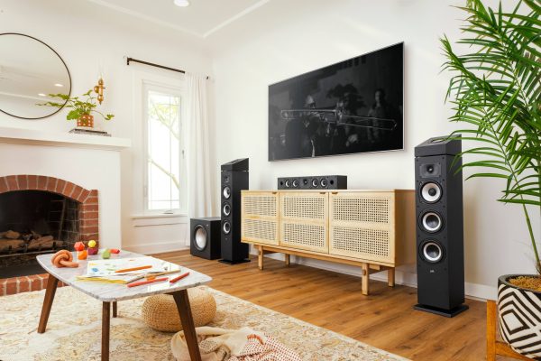 Polk Audio Monitor XT90 Tower Height Module Pair Midnight Black-5