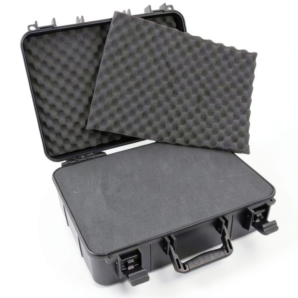 CASEMATIX Premium Hard Shell Microphone Case – Rugged Foam Insert-7
